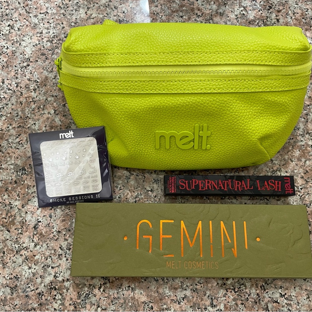 Melt Cosmetics Gemini Eyeshadow Palette (Makeup Bundle)